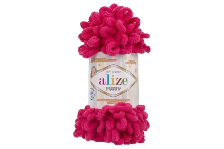 Alize PUFFY, малиновый, цвет 149-0