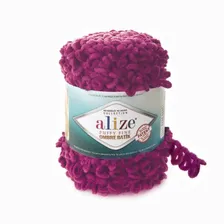 Пряжа Alize Puffy Fine Ombre Batik, 100% микрополиэстер, 500гр/73м