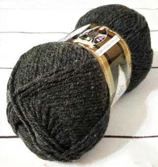 Пряжа Alize LANAGOLD 521 антрацит-0