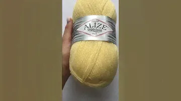 Подробный обзор полушерстяной пряжи Alize Tig Super Lana №187 Лимонный