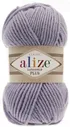 Пряжа Alize LANAGOLD PLUS 200 св.серый