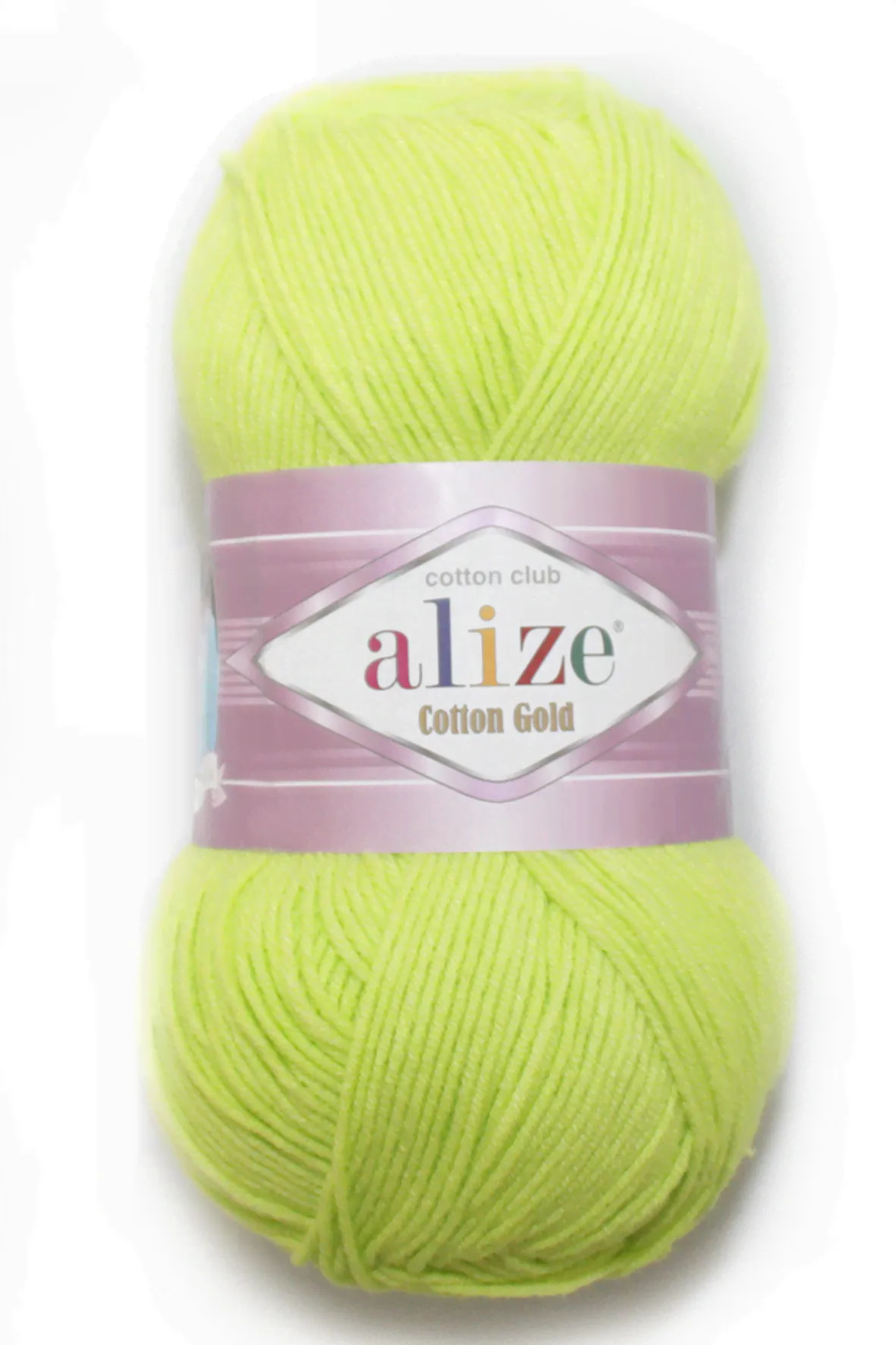 ALIZE COTTON GOLD (Коттон Голд) 612 Лимонный