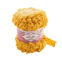 Пряжа Alize Puffy Ombre Batik цвет 7417 желтый