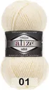 Пряжа Alize Superlana Midi 01 кремовый