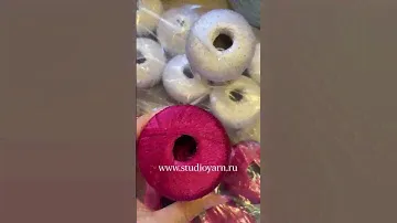 Пряжа с пайетками