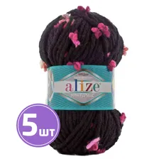 Пряжа ALIZE Flower (6221), фант 35, 5 шт. по 100 г, Alize_FL_6221