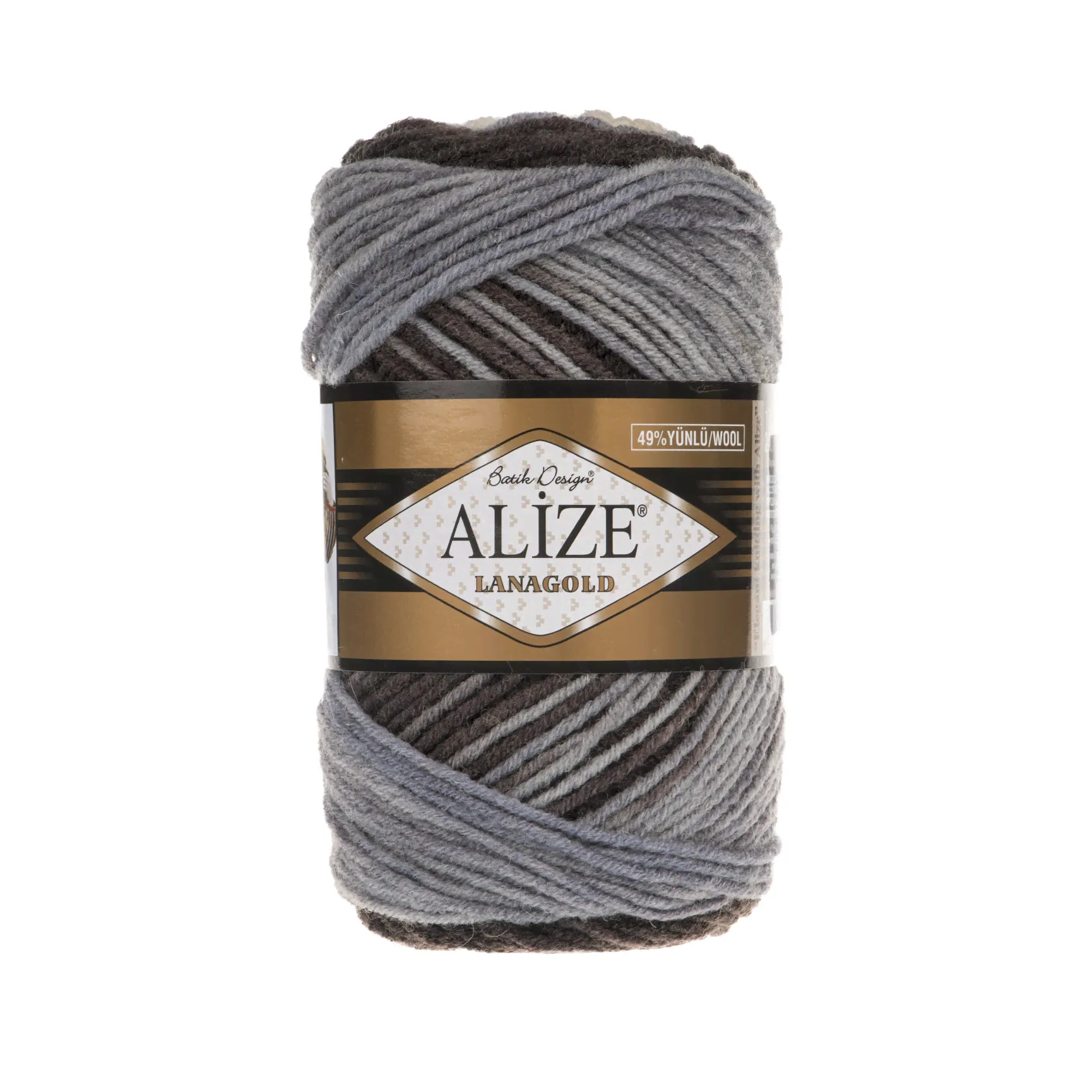 Пряжа ALIZE LANAGOLD BATIK 1601-0
