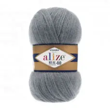 Пряжа Alize Angora Real 40 87 - 480м/100г-0