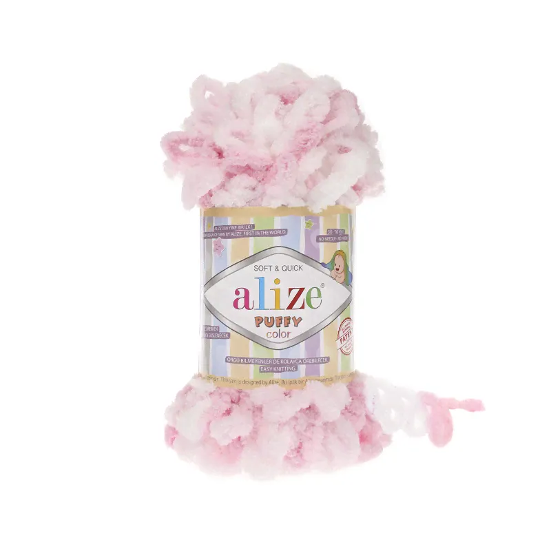 Пряжа PUFFY COLOR Alize (APUFFYC)-0