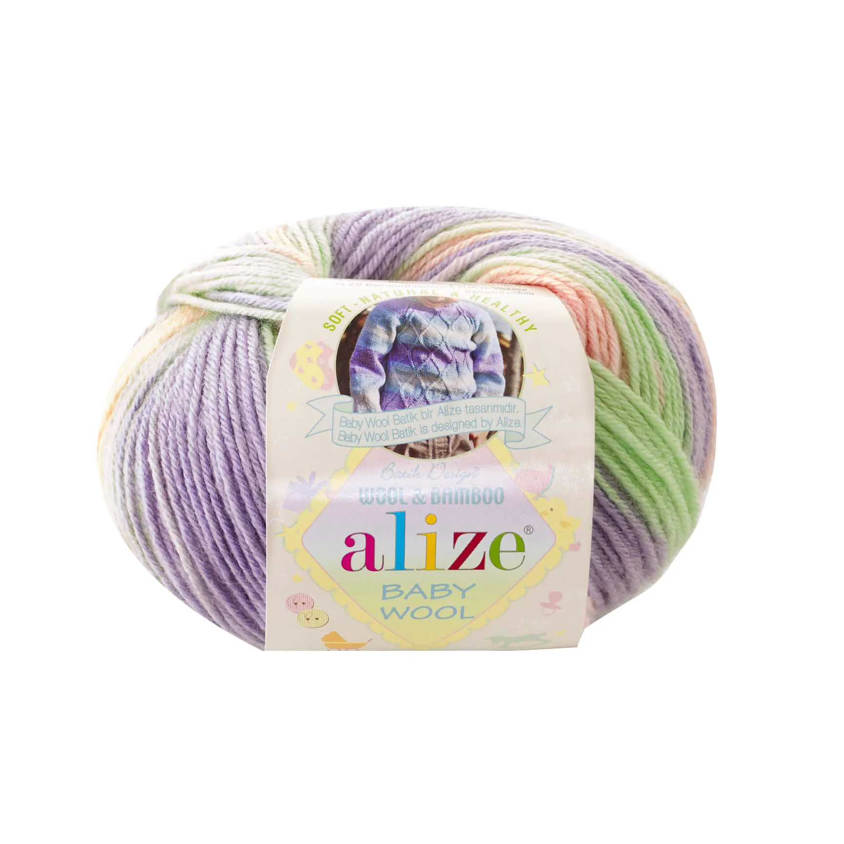 Baby Wool batik Alize