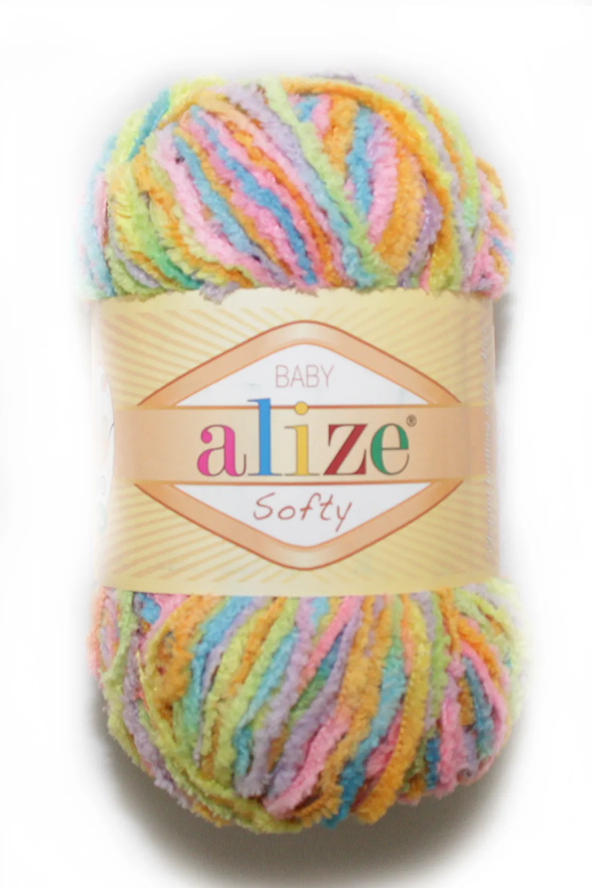 ALIZE SOFTY BABY (Софти беби) 51307 Радуга-0