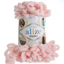 Пряжа Ализе Пуффи Alize Puffy цвет №639 кристально-розовый
