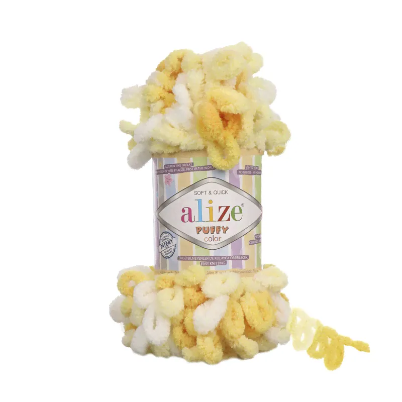 Пряжа PUFFY COLOR Alize (APUFFYC)-2