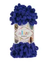 Пряжа Ализе Пуффи Alize Puffy цвет №360 василёк