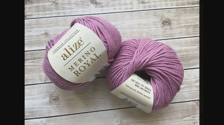 Вязание спицами. Виде-обзор ALIZE MERINO ROYAL/ALIZE Yarn reviews