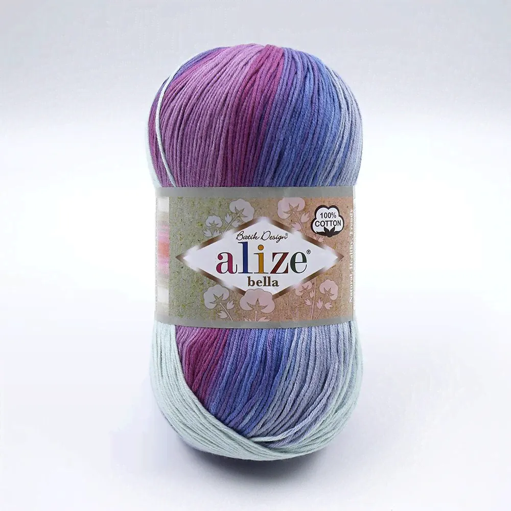 Пряжа для вязания Alize Bella Batik 100-0