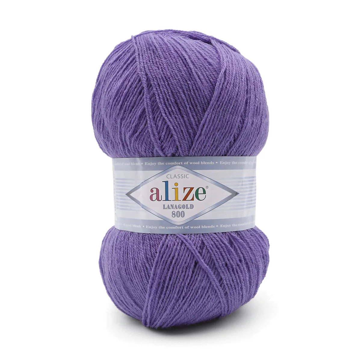 Пряжа ALIZE 'Lanagold 800' 100гр., 730м (49% шерсть, 51% акрил)