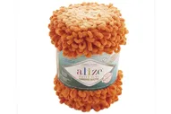 Alize Puffy Fine Ombre Batik 7296 оранжевый