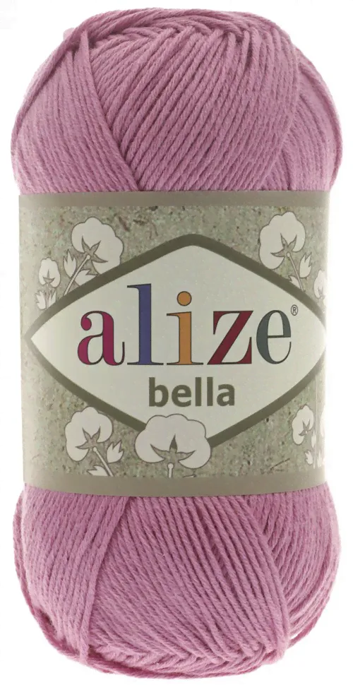 Пряжа Alize BELLA 198 т.розовый