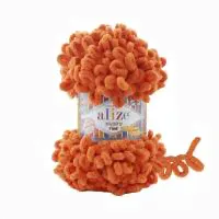 Alize Puffy Fine 6 (апельсин)