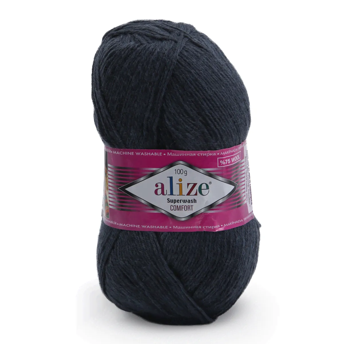 Пряжа ALIZE 'Superwash Comfort Socks' 100гр. 420м. (75% SW шерсть, 25% полиамид)-0