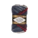 Пряжа Alize Lanagold Batik, 49% шерсть, 51% акрил, 100гр/240м