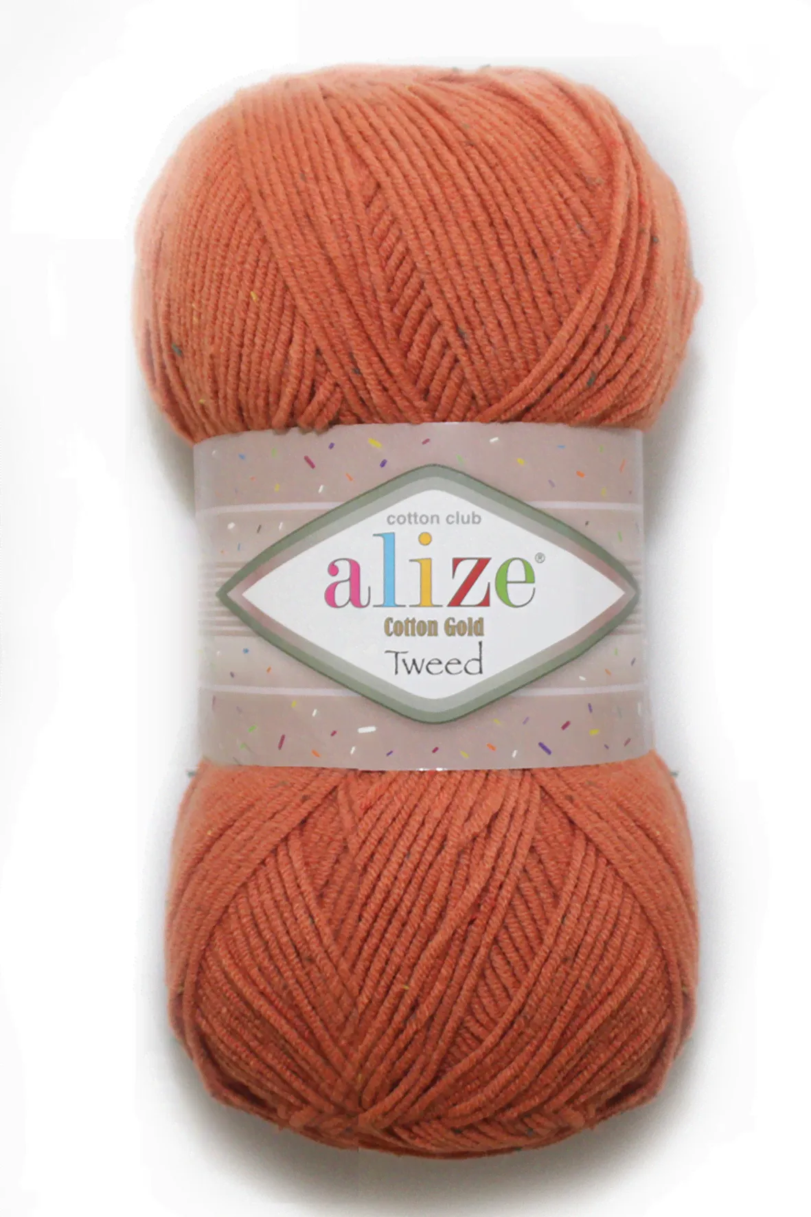 ALIZE COTTON GOLD TWEED (Коттон Голд Твид) 089 Терракотовый