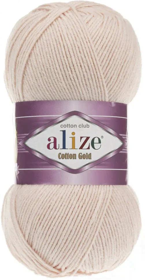 Пряжа Alize COTTON GOLD 382 св.пудра