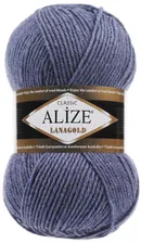 Пряжа Alize LANAGOLD 203 джинс меланж