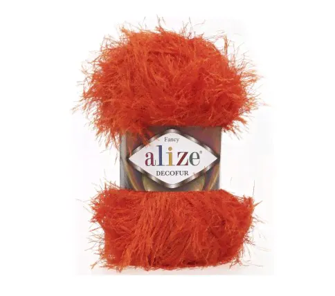 Пряжа Alize Decofur, 100% полиэстер, 100гр/110м