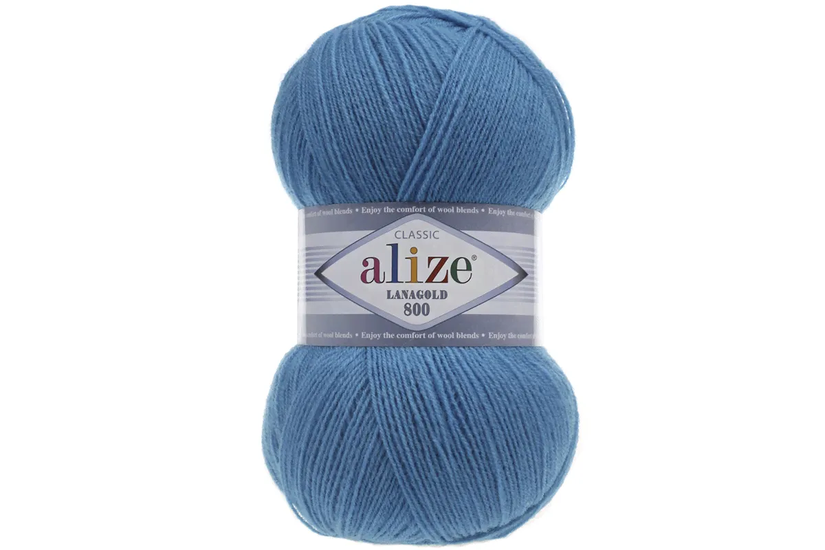 Alize Lanagold 800 245 голубая бирюза-0