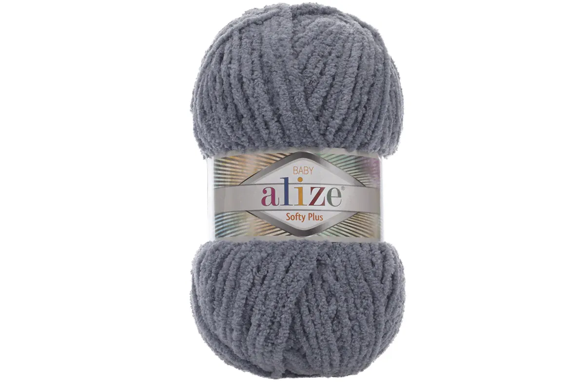 Alize Softy Plus 087 угольный-0