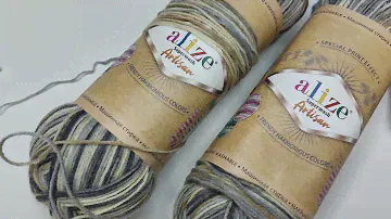 Второй старт в триостартах Июнь'22 перчатки из Alize superwash artisan