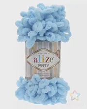 Пряжа Alize 'Puffy' 100г 9м (100% микрополиэстер) (287) 287