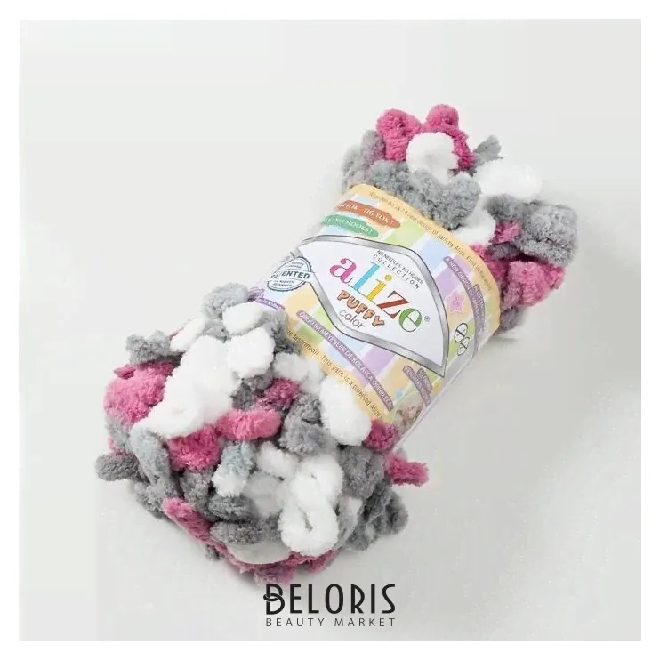 Alize Пряжа "Puffy Color" 100 % микрополиэстер 9м/100г (6070)