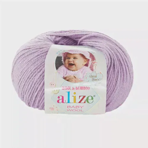 Пряжа Alize Baby Wool - 146 лаванда-0
