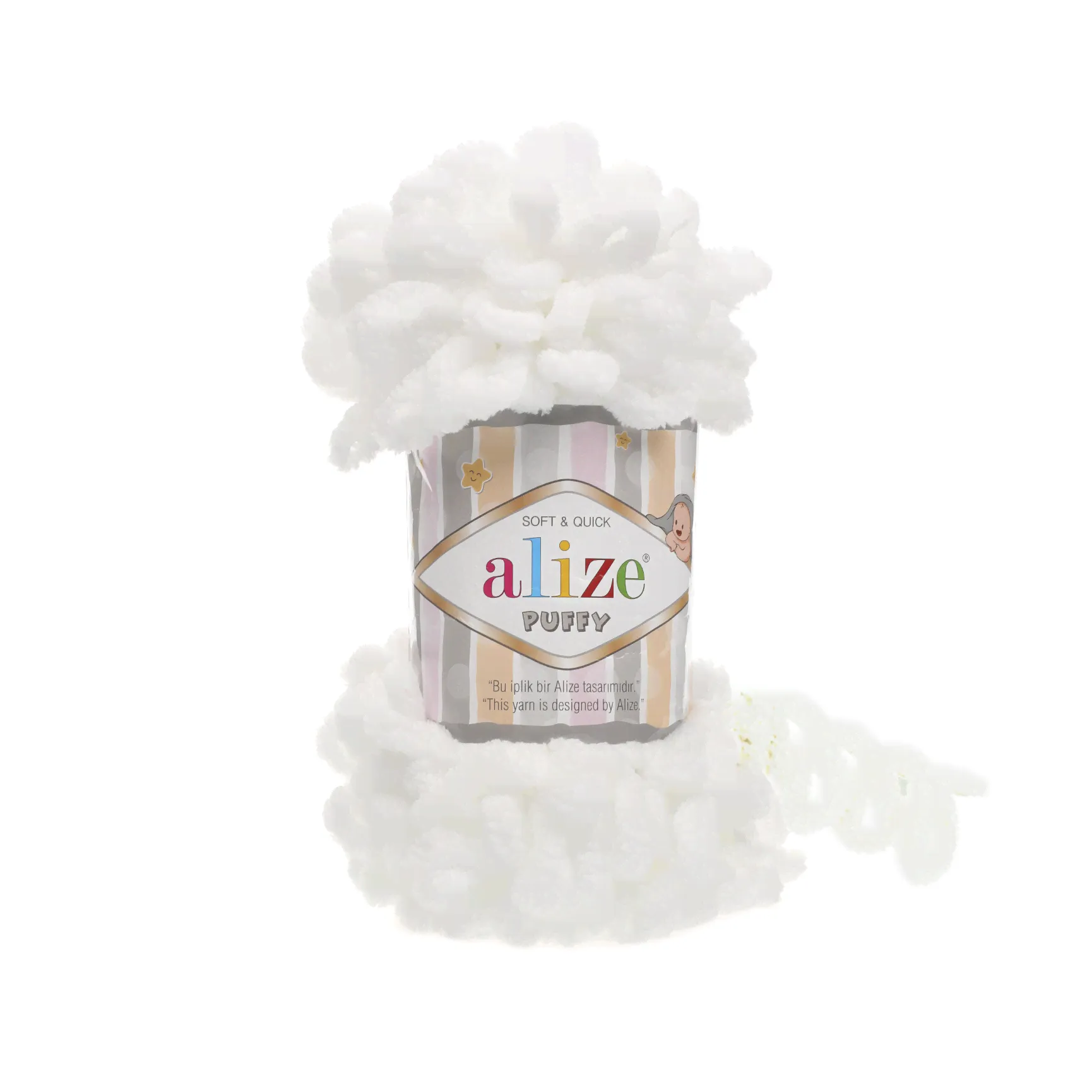 Пряжа Alize Puffy (055)-0