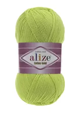 Пряжа Alize Cotton Gold/Зелёный 612